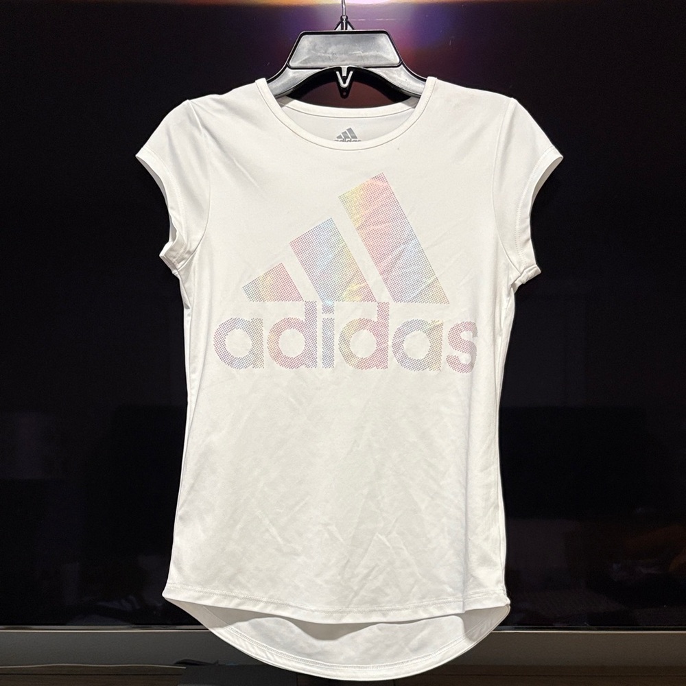 ADIDAS - EUC Girls Logo Top
